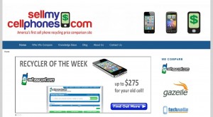 Sell My Cell Phones new site design
