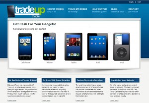 TradeUpMobile.com website