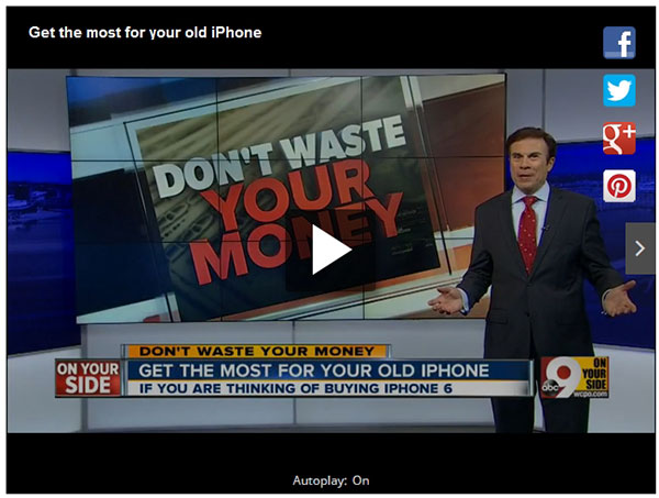 Sell My Cell Phones TV news feature