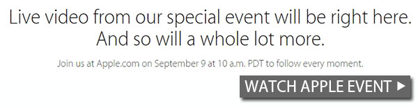 Watch the iPhone 6 launch live